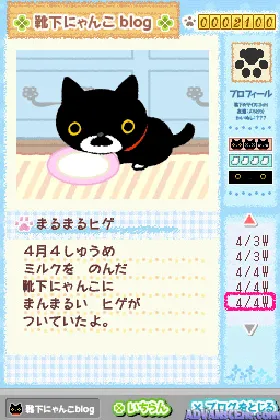 Kutsushita Nyanko - Shiroi Kutsushita o Haita Neko to Kurashi Hajimemashita. (Japan) screen shot game playing